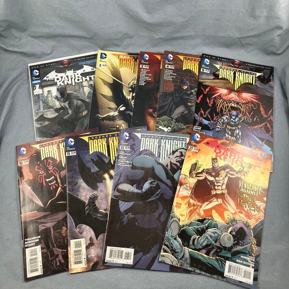 Legends of Dark Knight DC Comics 9 Asst Issues Lot Batman 2013+